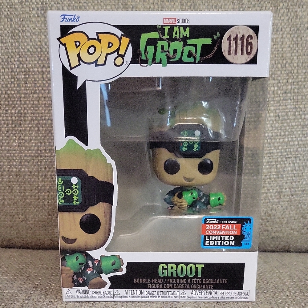 Funko Groot Bobble-Head with Green and Brown Accents